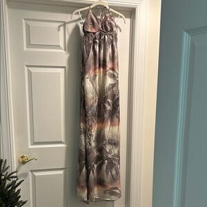 O'Neill Multicolor Halter Maxi Dress